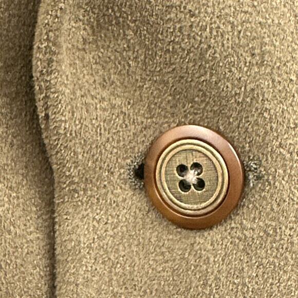 Chaps Ralph Lauren Blazer Jacket 40T Sport Coat Microfiber Green Academia Career - Picture 7 of 16